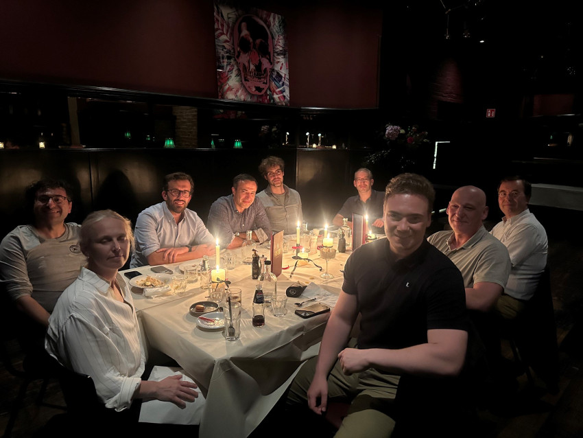 diner with the team